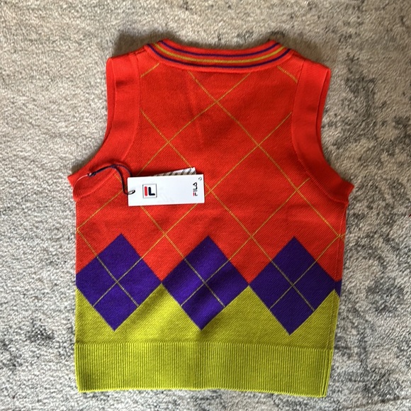 Fila color block sweater vest - Picture 3 of 4